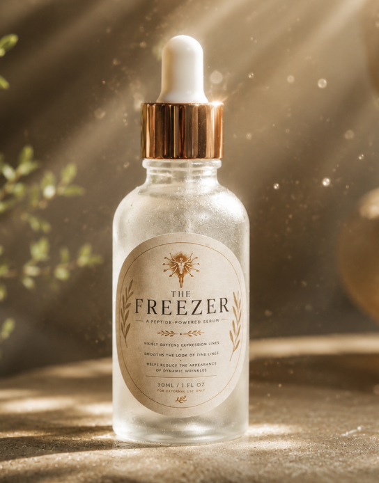 The Freezer Serum bottle